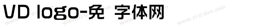 VD logo字体转换